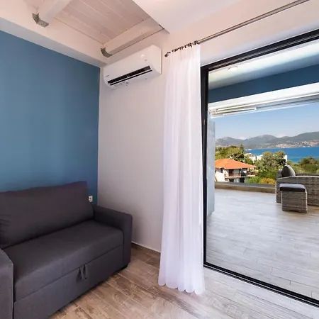 Blue House luxury apartment Nikiana Extérieur photo